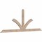 Ekena Millwork Richland Smooth Timber Gable Bracket, Douglas Fir, 84"W x 31"H x 1 1/2"D x 3 1/2"F, 9/12 Pitch GBW084X31X0204RIC00SDF - alternate 3
